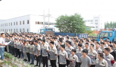 鈑金事業部積極相應號召，召開全事業部“安全活動月”動員大會